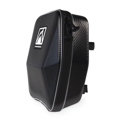 MTN.TOP Number Plate Bag rubberized T-handle zipper, close-up